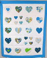 Custom Made Jungle Heart Of Mine Quilt