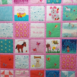 Personalised Custom Made Friendship Quilt - Littler Quilts