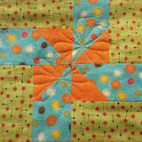 Whirly Wheels Patchwork Quilt - Littler Quilts